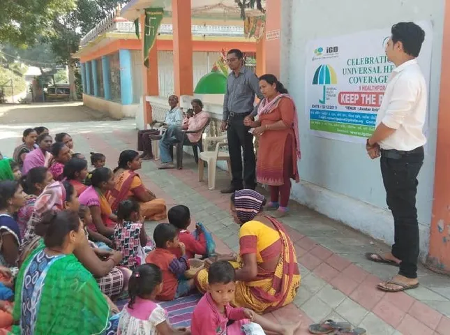 અંકલેશ્વરના અવાદરગામ ખાતે વિશ્વ યુનિવર્સલ હેલ્થ કવરેજ દિવસની ઉજવણી કરાઈ