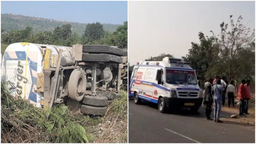 અરવલ્લી : ટીંટોઈ રોડ નજીક લઘુશંકા  કરતા દિવ્યાંગનું ટેન્કરની ટકકરે મોત