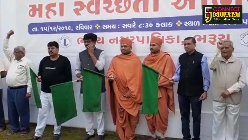 સરદાર વલ્લભભાઈ પટેલની પુણ્યતિથિ નિમિત્તે ભરૂચ સહિત અનેક જિલ્લાઓમાં હાથ ધરાયું અનોખું સ્વચ્છતા અભિયાન