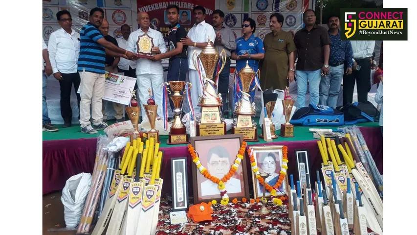 મરોલી દાંડી ગ્રાઉન્ડ ખાતે ઉમરગામ તાલુકા ઇન્ટરસ્કૂલ ક્રિકેટ ટુર્નામેન્ટ યોજાઇ