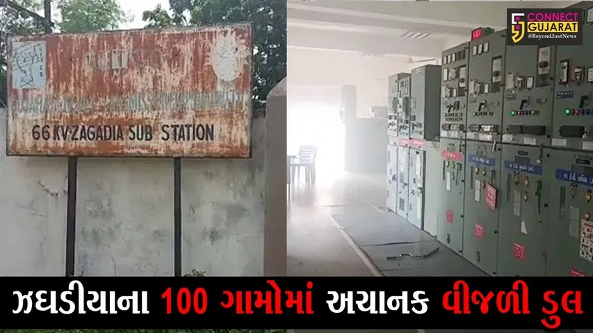 ભરૂચ : ઝઘડીયાના વીજ સ્ટેશનમાં લાગી આગ, જુઓ લોકો કેમ થયાં પરેશાન