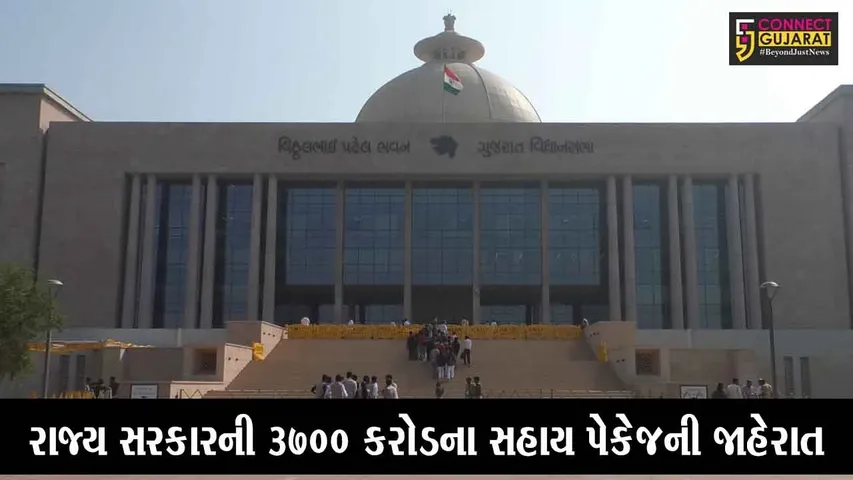ગાંધીનગર : રાજ્ય સરકારની 3700 કરોડના સહાય પેકેજની જાહેરાત, કૃષિમંત્રી અને મુખ્યમંત્રીના બયાનોમાં અંતરના આક્ષેપ