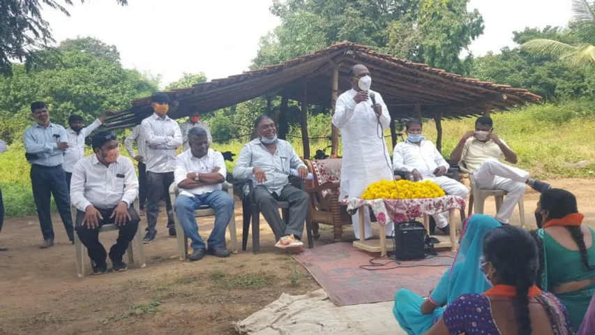 ભરૂચ:  કૃષિ સુધારા બીલ અંગે ખેડૂતોના હિતમાં આવ્યા સાંસદ મનસુખ વસાવા, નેત્રંગ તાલુકાના ખેડૂતોને સાંસદે આપ્યું માગૅદશૅન