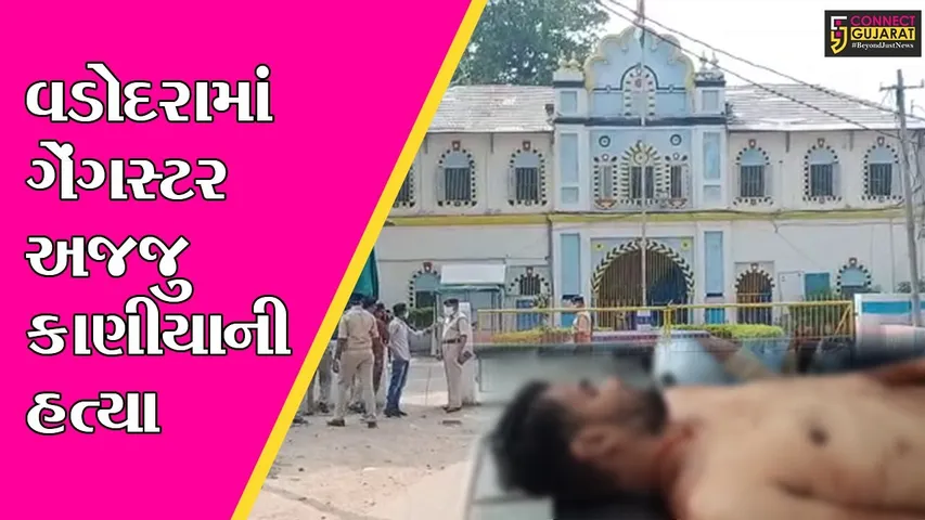 વડોદરા : સેન્ટ્રલ જેલમાં કેદીઓ વચ્ચે મારામારીમાં ગેંગસ્ટર અજજુ કાણીયાની હત્યા