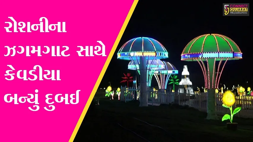 નર્મદા : દુબઇ જેવા દ્રશ્યો હવે કેવડિયામાં પણ જોવા મળશે, જુઓ કેવી રીતે કરાશે “રાષ્ટ્રીય એકતા દિવસ”ની ઉજવણી..!