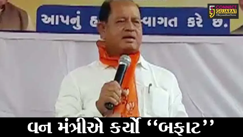 વલસાડ : કપરાડામાં મુખ્યમંત્રીની હાજરીમાં વન મંત્રીએ કર્યો “બફાટ”, જુઓ શું હતો ટોક ઓફ ધ ટાઉન મુદ્દો..!