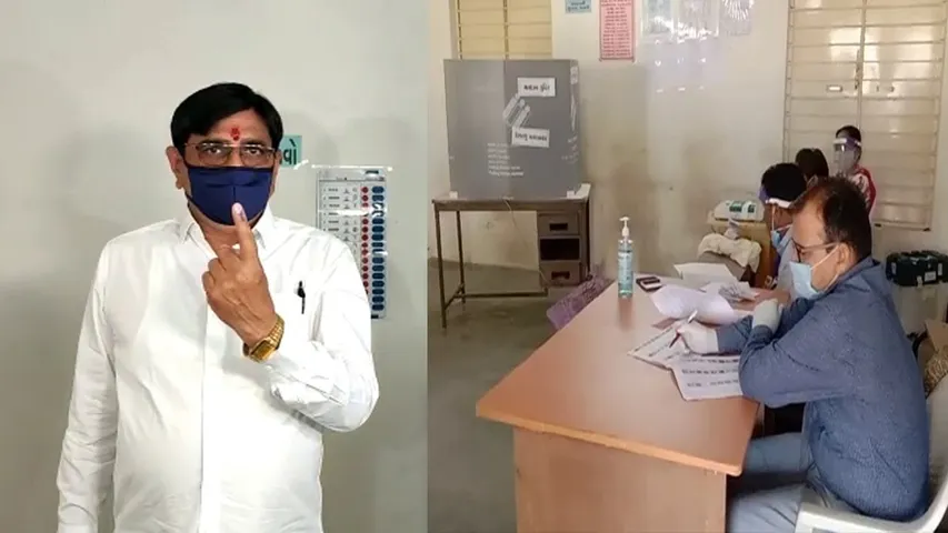 રાજયમાં આઠ વિધાનસભા બેઠકોની પેટા ચુંટણી સંપન્ન, 10મીએ થશે મત ગણતરી