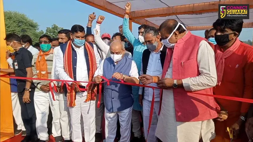 મહીસાગર : સંતરામપુર-કડાણા અને ડુંગરપુર રોડ પર આવેલ મહી નદીના બ્રિજનું નાયબ મુખ્યમંત્રીના હસ્તે લોકાર્પણ કરાયું