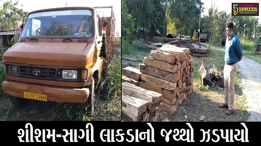 વલસાડ : વન વિભાગે વાહનમાં તપાસ કરતા પહેલી નજરે ઘર વખરીનો સામાન જોવા મળ્યો, જુઓ પછી શું મળ્યું..!