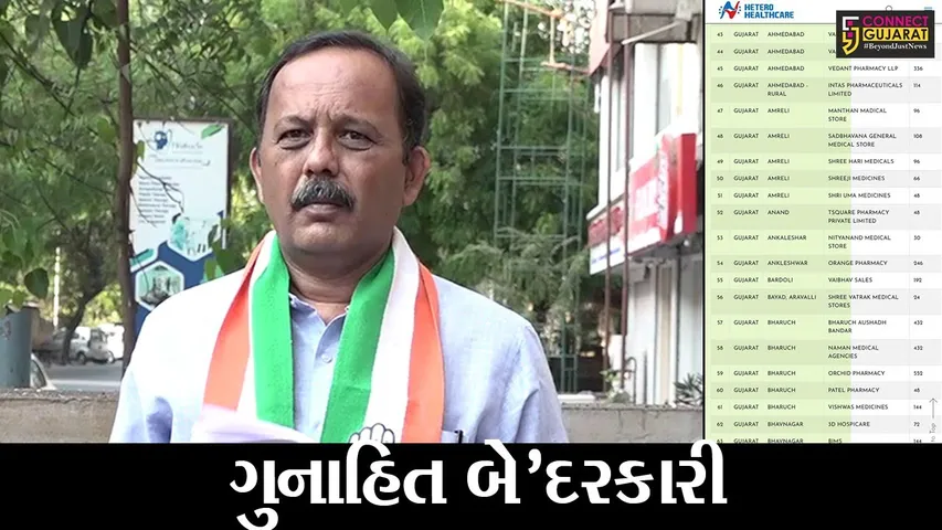 અમદાવાદ : રેમડેસિવિર ઇન્જેક્શનની કાળા બજારી સામે કોંગ્રેસ પ્રદેશ પ્રવક્તાએ કરી CBI તપાસની માંગ..!