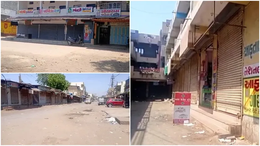 ભરૂચ: નેત્રંગ નગરમાં ફરી એક વાર બેકાબુ બેનલ કોરોના સંક્રમણને અંકુશમાં લાવવા ત્રણ દિવસ સ્વૈચ્છિક લોકડાઉન
