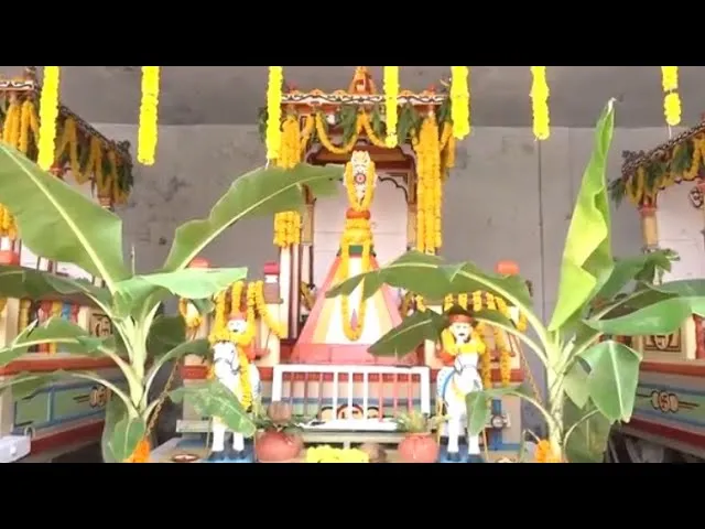 અમદાવાદ : ભગવાન જગન્નાથજીની રથયાત્રા પહેલાં રથની કરવામાં આવી પુજા