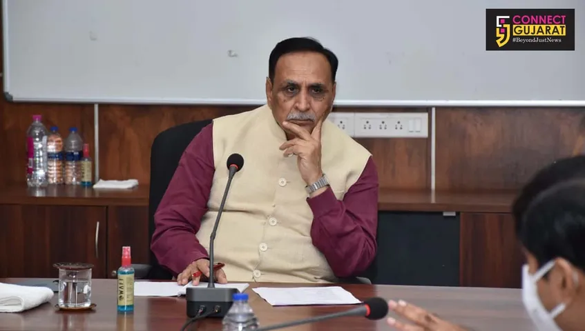 ગાંધીનગર : CM વિજય રૂપાણીની અધ્યક્ષતામાં સ્ટેટ ઈમરજન્સી ઓપરેશન સેન્ટર ખાતે ઉચ્ચ સ્તરીય બેઠક યોજાઇ