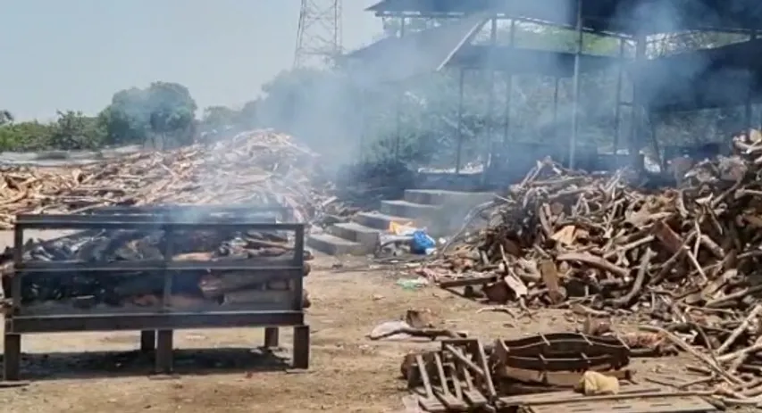 ભરૂચ : કોવીડ સ્મશાન ખાતે આવતાં મૃતદેહોની સંખ્યામાં ઘટાડો