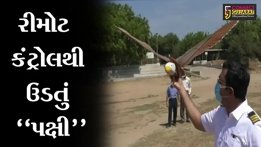 આણંદ : SVIT કોલેજના છાત્રોની ઉંચી ઉડાન, છ મહિનામાં બનાવ્યું ઓર્નિથોપ્ટ