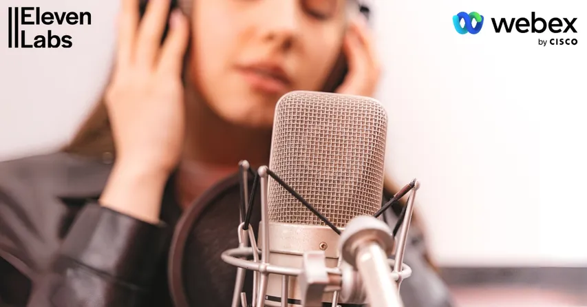 ElevenLabs brings Human-Like Voice to Cisco’s Webex AI Agent