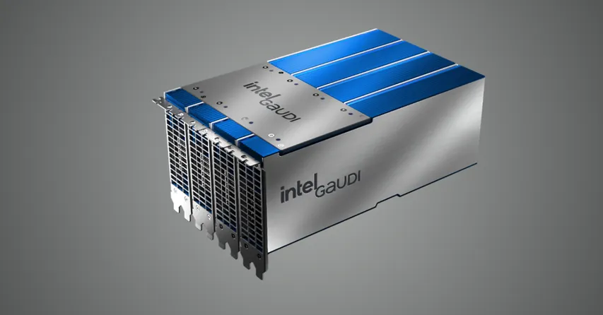 Dell PowerEdge XE7740 server with Intel Gaudi 3 accelerators
