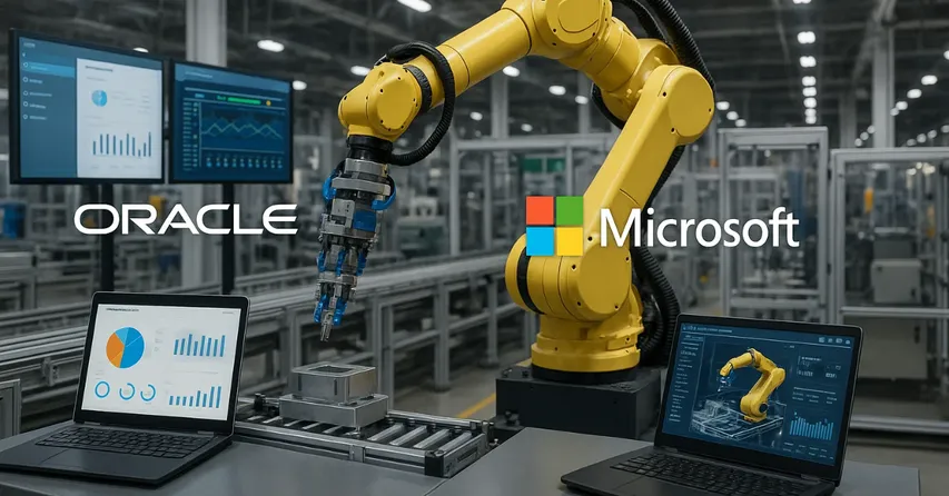 Oracle and Microsoft partner to reinvent smart manufacturing