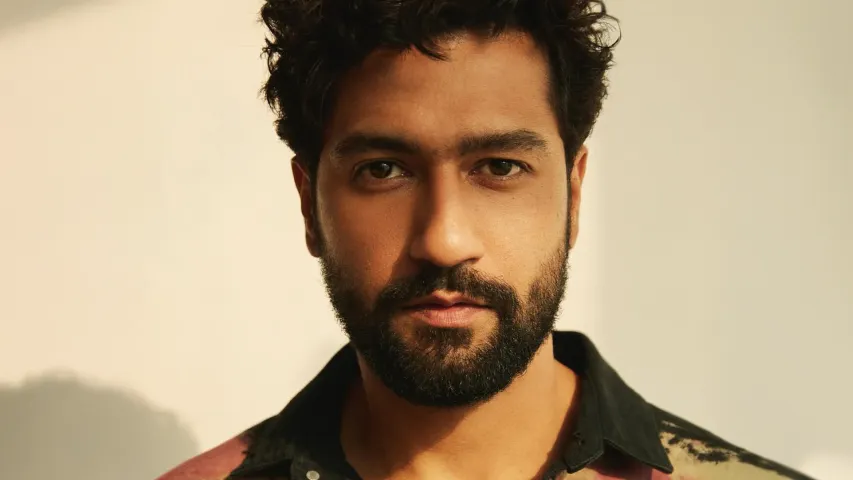 Close-up portrait of Vicky Kaushal highlighting his expressive gaze and understated screen presence