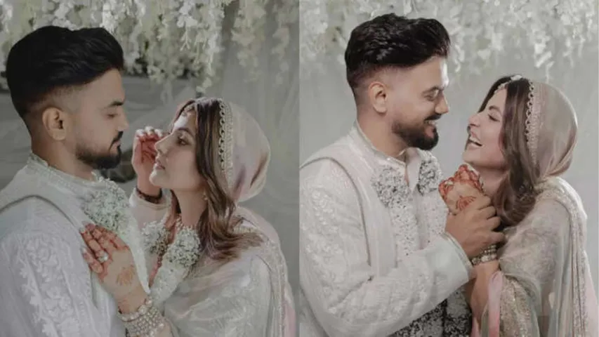 Hina Khan And Rocky Jaiswal Tie The Knot In An Intimate Ceremony