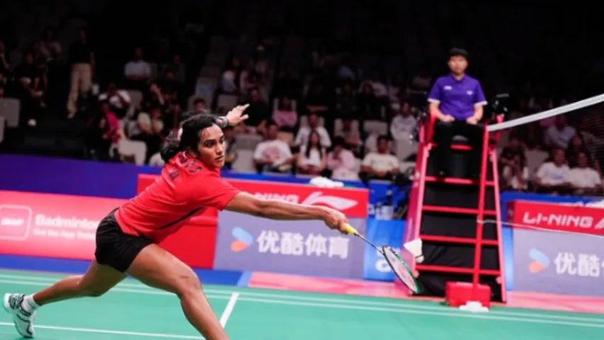 PV Sindhu achieves historic win enters quarterfinals at Indonesia Masters