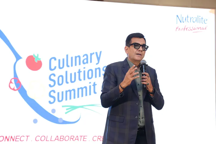 Chef Sanjeev Kapoor at Culinary Solution Summit by Zydus Wellness