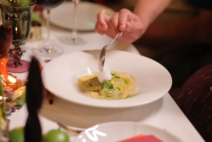 Vegetable Dhansak Tortellini
