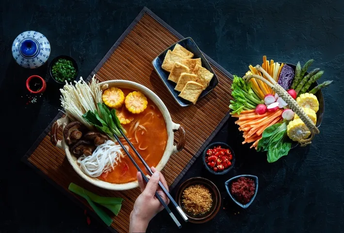 Veg Hot Pot 2, Shang palace