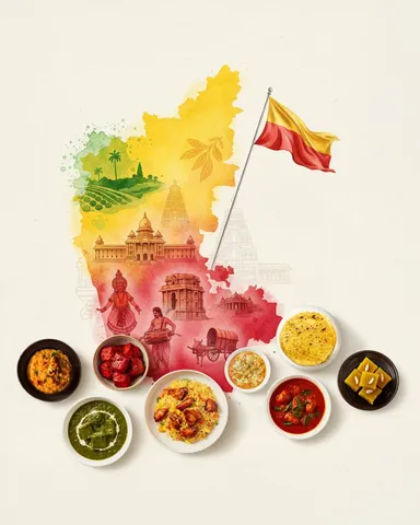 Karnataka Rajyotsava at Hilton Manyata