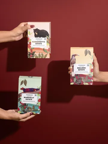 Starbucks India Trio Pack Coffee