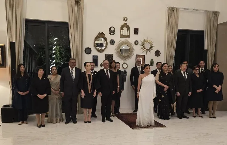 Guests of the Indian Embassy in Thailand & Chef Garima with her Royal Highness Princess of Thailand, Sirivannavari Nariratana Rajakanya