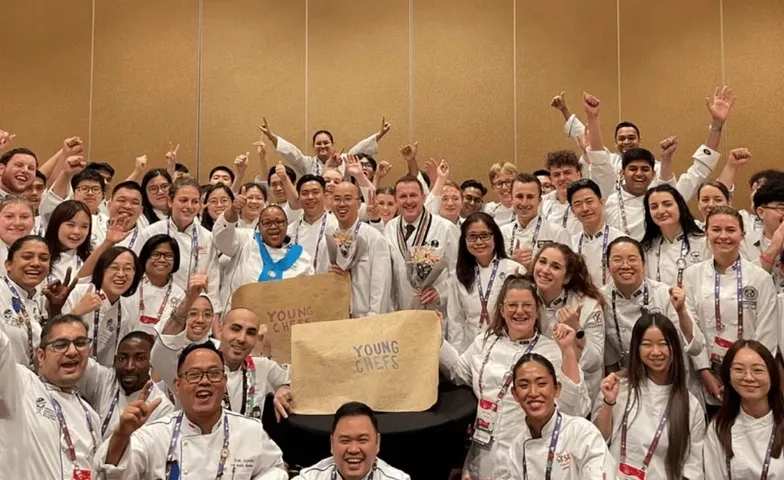 Young Chefs and mentors at Worldchefs Congress & Expo 2024