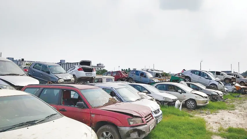 car scrap new