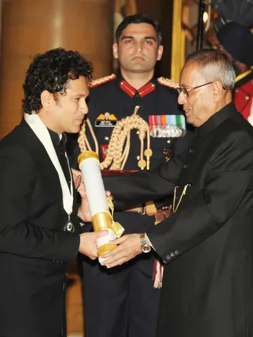 Sachin Tendulkar national honours