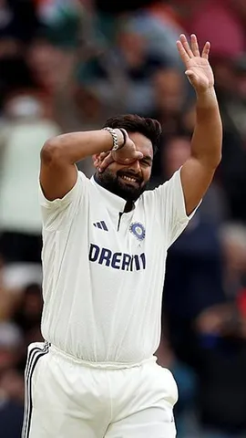Rishabh Pant Birmingham Test