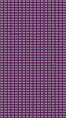Can You Find the Odd Ones Out 94s Hide a Tricky Inverted 94 and a 49