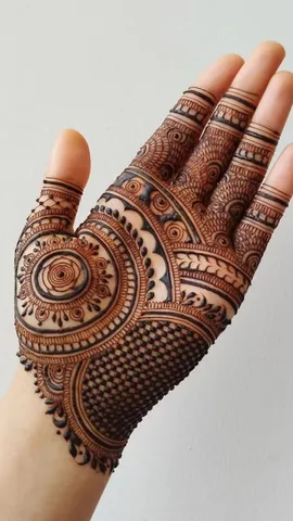 Savan third Monday Mehndi design