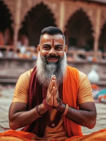 AI: साधु होते ये इंडियन क्रिकेटर्स तो कुछ ऐसे दिखते