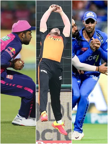 IPL 2024 में 66 मैच तक सबसे ज्यादा कैच पकड़ने वाले खिलाड़ी