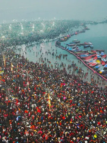 Kumbh Mela 2025 crowd statistics