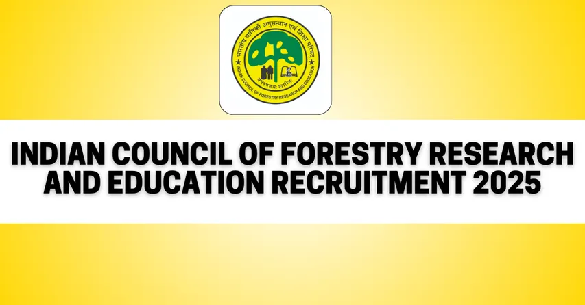 ICFRE-Recruitment-2025