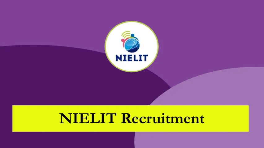 NIELIT-Recruitment
