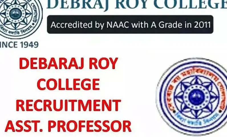D.R. College Recruitment 2022 - Assistant Professor, Job Openings