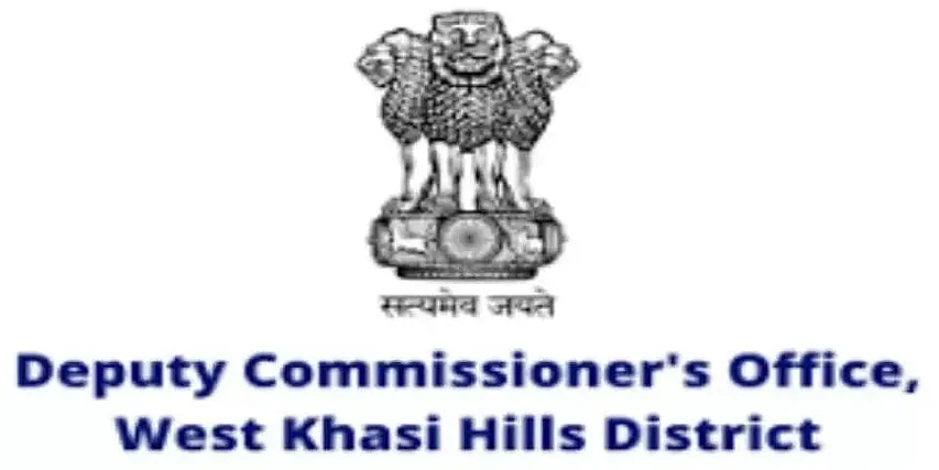 DC Office West Khasi Hills Recruitment 2023 - e-District Manager Vacancy, Job Openings