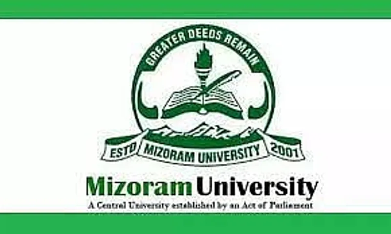 Mizoram University Recruitment 2024 - Junior Research Fellow Vacancy