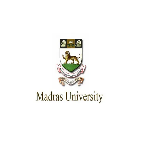 Madras University Recruitment 2024 - Project Fellow Vacancy