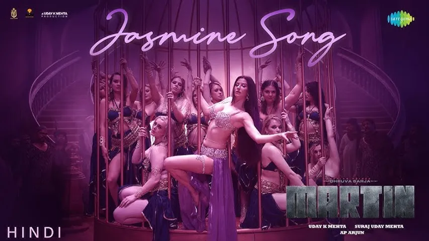 Jasmine Song (Hindi)  Martin  Dhruva Sarja  Giorgia Andriani  AP Arjun  Mani Sharma