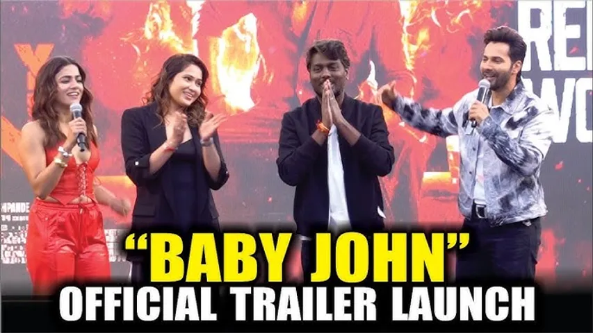 Baby John Official Trailer Launch Event