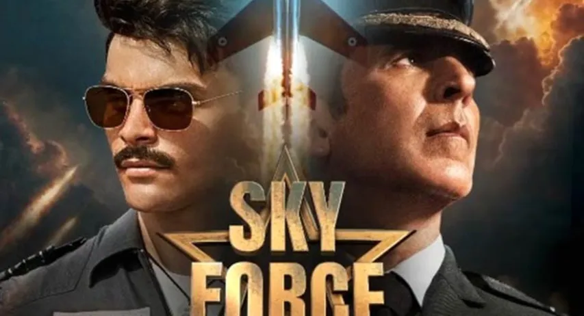 Motion poster of Akshay and Veer's 'Skyforce' released, trailer on 5th January