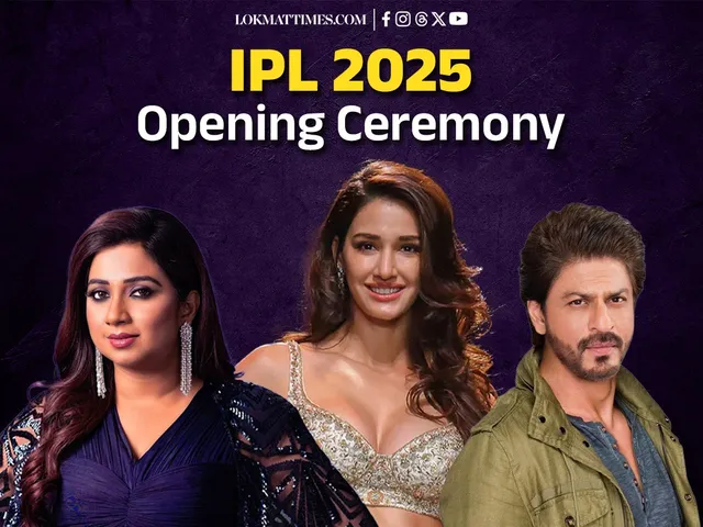 Shah Rukh, Shreya Ghoshal, and Disha Patani Set the Stage on Fire at IPL 2025 Opening Ceremony